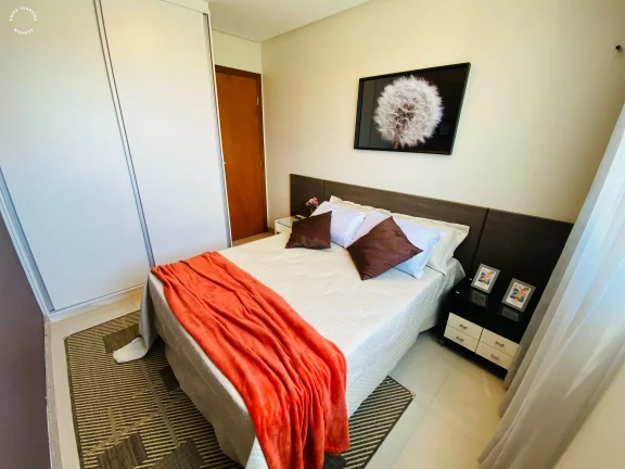 Imagem Apartamento a venda na praia do morro frente para o mar, 3 quartos sendo uma suite, todos eles em porcelanato. com 02 vagas de garagem.