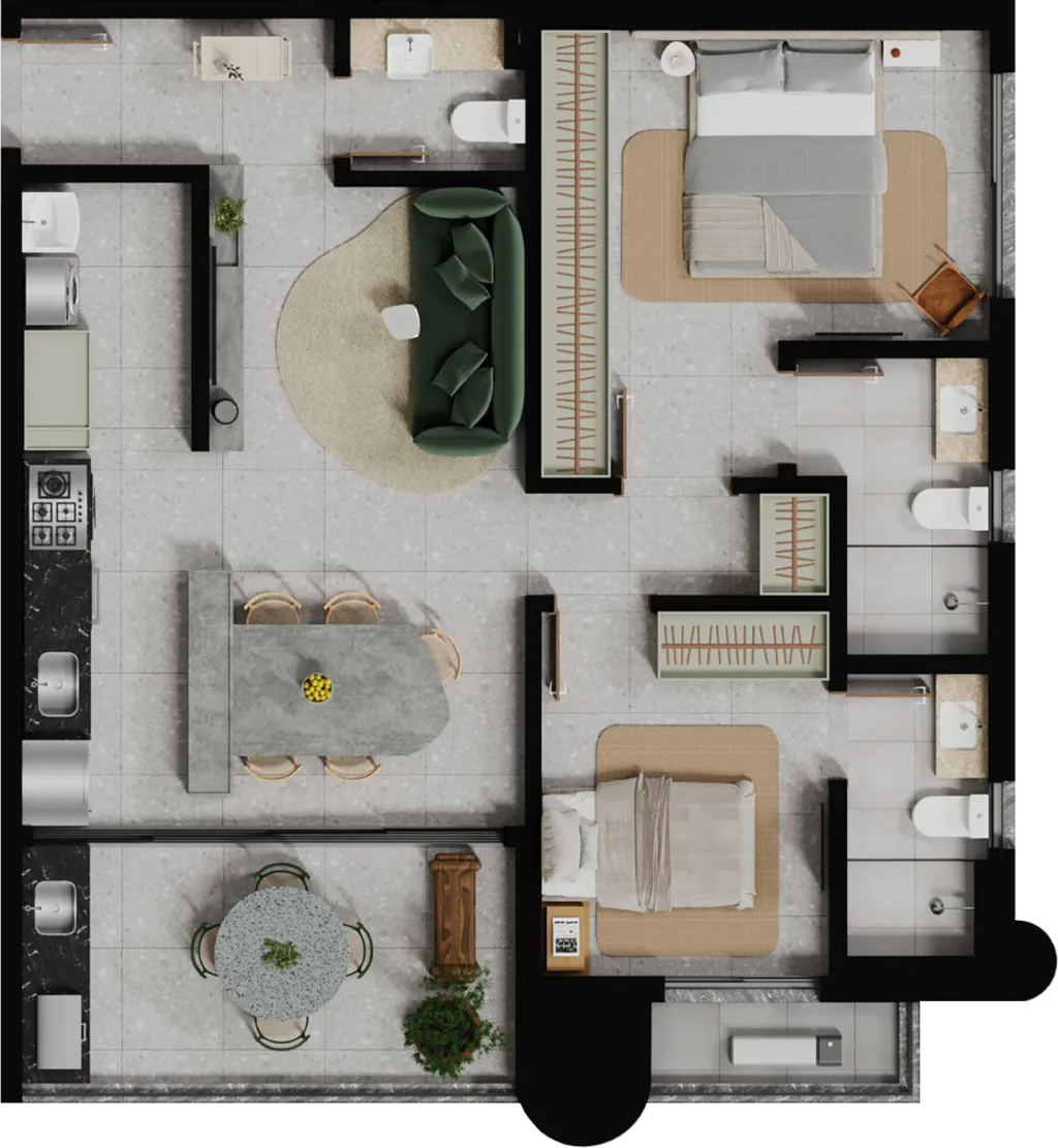 Imagem Apartamento à venda no bairro Setor Oeste - Goiânia/GO