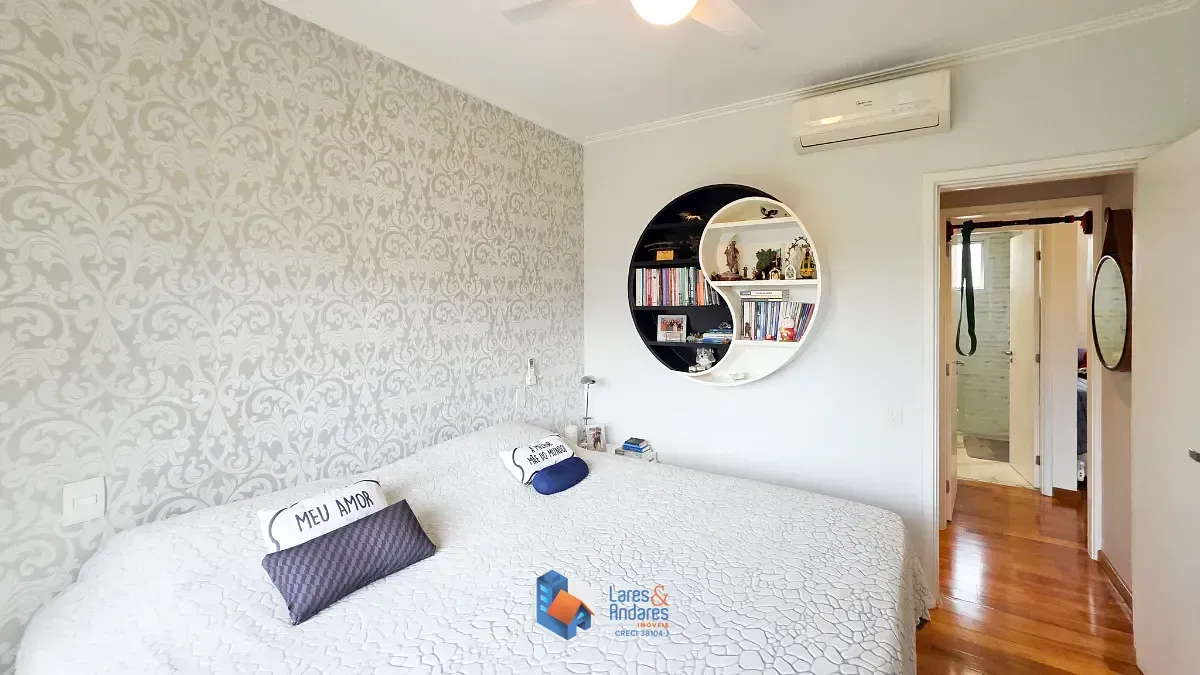 Imagem Apartamento para venda em Brooklin com 4 quartos, sendo 3 suítes, 168m²