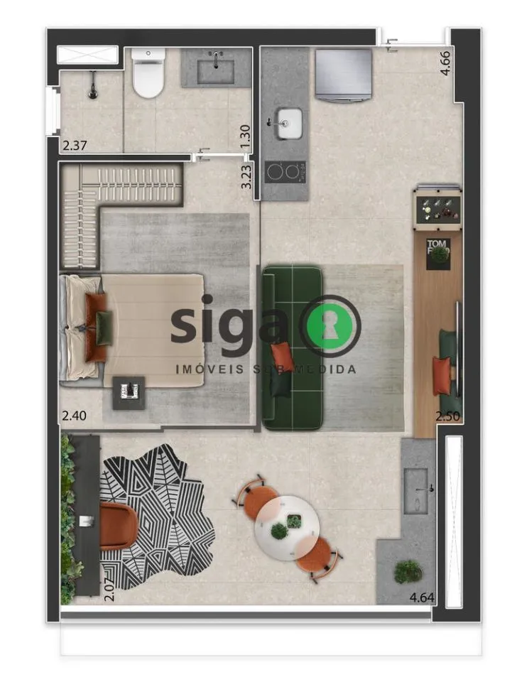 Imagem Apartamento Residencial em Vila Madalena, São Paulo - SP