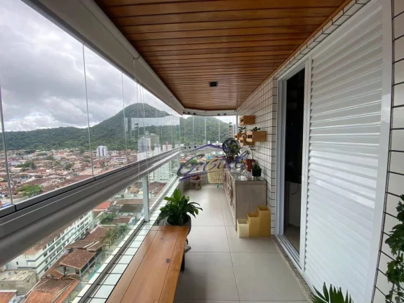 Foto do imóvel Apartamento com 3 dormitórios à venda, 109 m² por R$ 950.000,00 - Canto do Forte - Praia Grande/SP