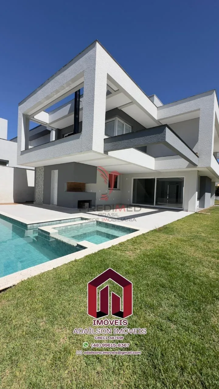 Imagem CASA ALTOPADRÃO C/ ARQ. MODERNA nos Ingleses do Rio Vermelho, Florianópolis/SCBRASIL