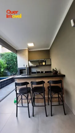 Imagem Casa de Luxo à Venda em Condomínio na AVENIDA OSCAR NIEMEYER, Quinta dos Ventos, Ribeirão Preto-SP - 3 suítes, 4 vagas - Quer Imóvel Negócios Imobiliários