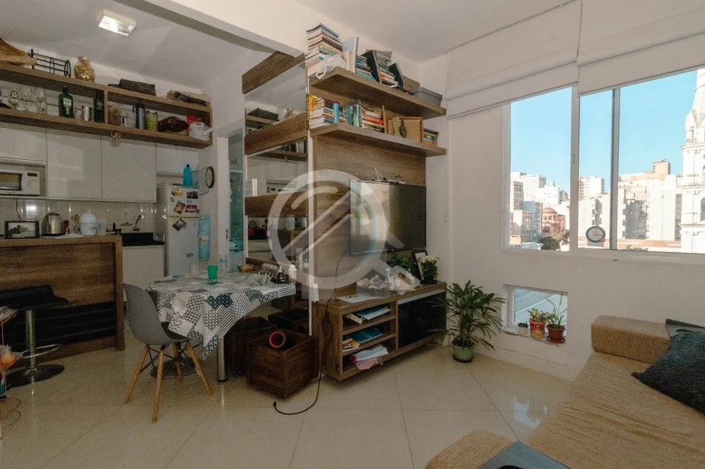 Imagem Apartamento com 30m² de área privativa, 1 dormitórios, living, banheiro, cozinha integrada todo m...