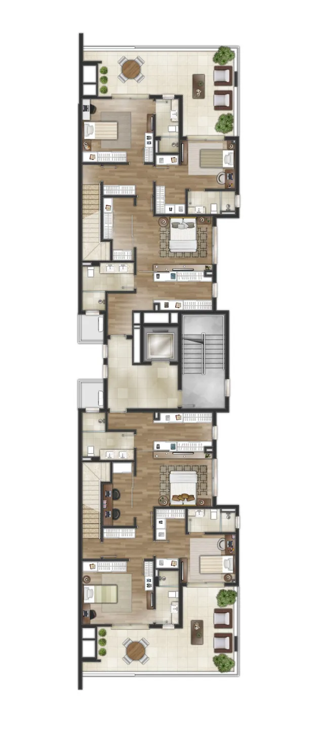 Imagem Apartamento à venda em Caxias do Sul, Exposição, com 3 quartos, 172.02m2