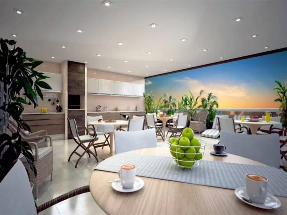 Imagem Apartamento com 2 dormitórios à venda, 70 m² - Guilhermina - Praia Grande/SP