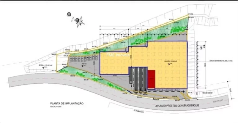 Imagem Galpão com 2.180 m² no bairro Embu Mirim