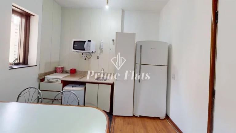 Imagem Flat disponível para locação no The Plazza Residence Flat no Jardim Paulista, com 40m², 1 dormitório e 1 vaga de garagem