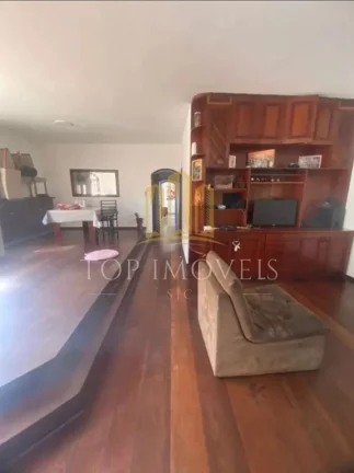Imagem maravilhosa casa cinco dormitórios suíte varanda churrasqueira no bosque dos eucaliptos