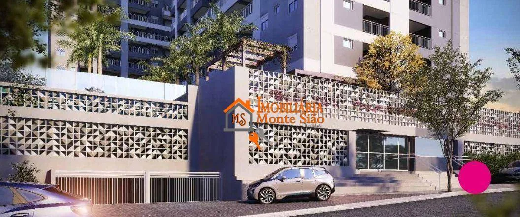 Imagem Apartamento com 1 dormitório à venda, 40 m² por R$ 413.490 - Picanco - Guarulhos/SP