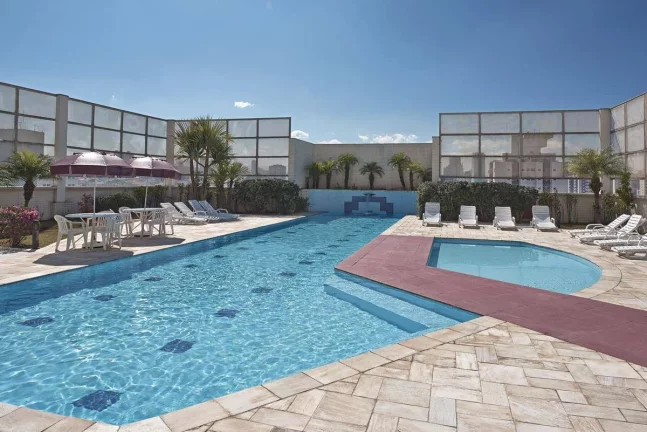Imagem Flat disponível para venda no Wyndham Garden Convention Nortel, com 35m², 1 dormitório e 1 vaga de garagem