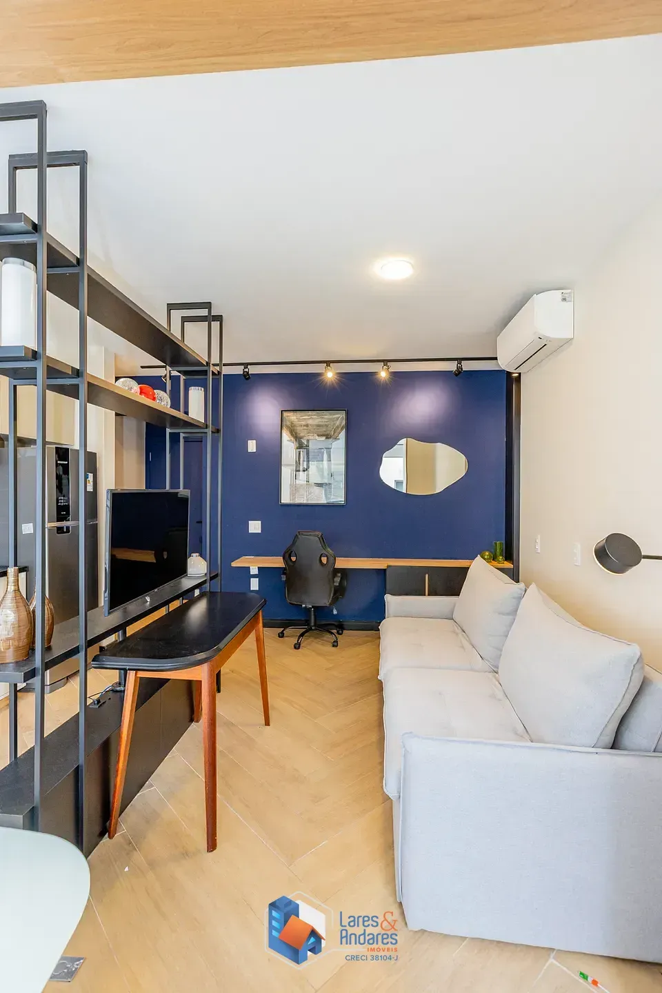 Imagem Apartamento para venda em Campo Belo com 1 quarto, sendo 1 suíte, 46m²