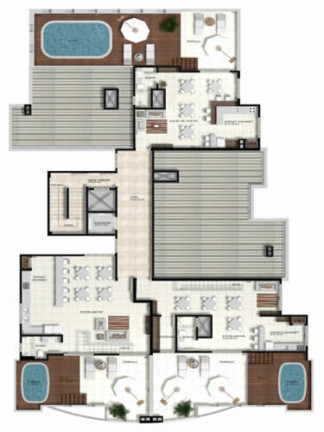 Imagem Cobertura com 3 Quartos à Venda, 219 m² em Centro - Criciúma