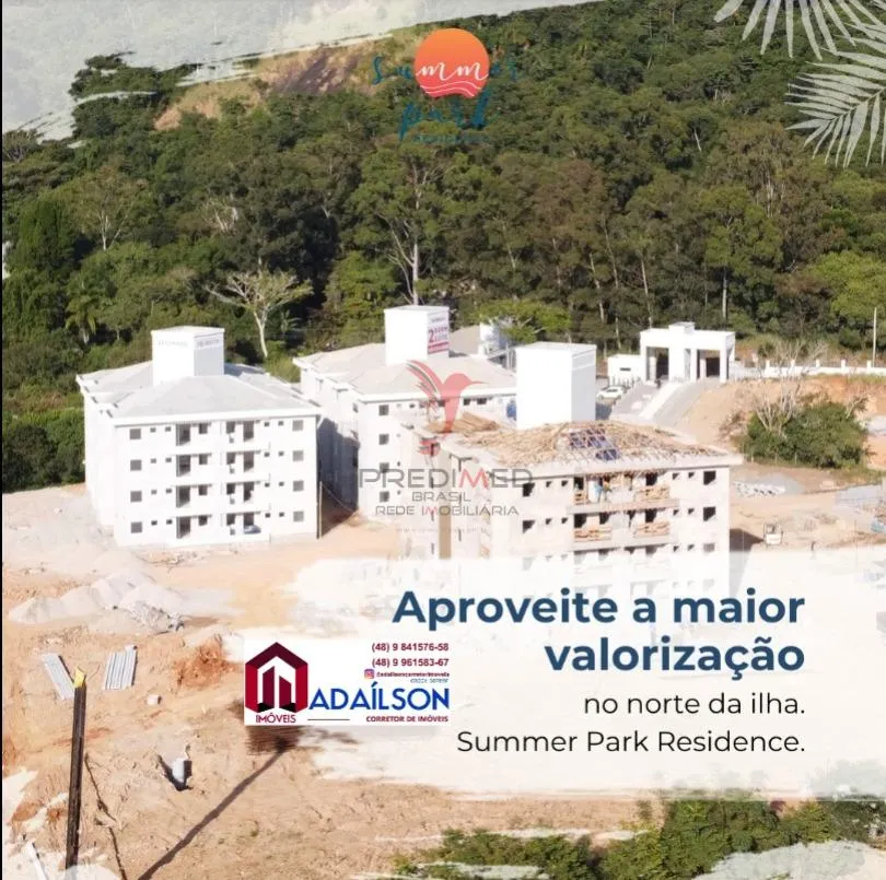 Imagem Apartamentos em Floripa SC com 2 Dormitórios - Summer Park Residence a partir R$ 409.780