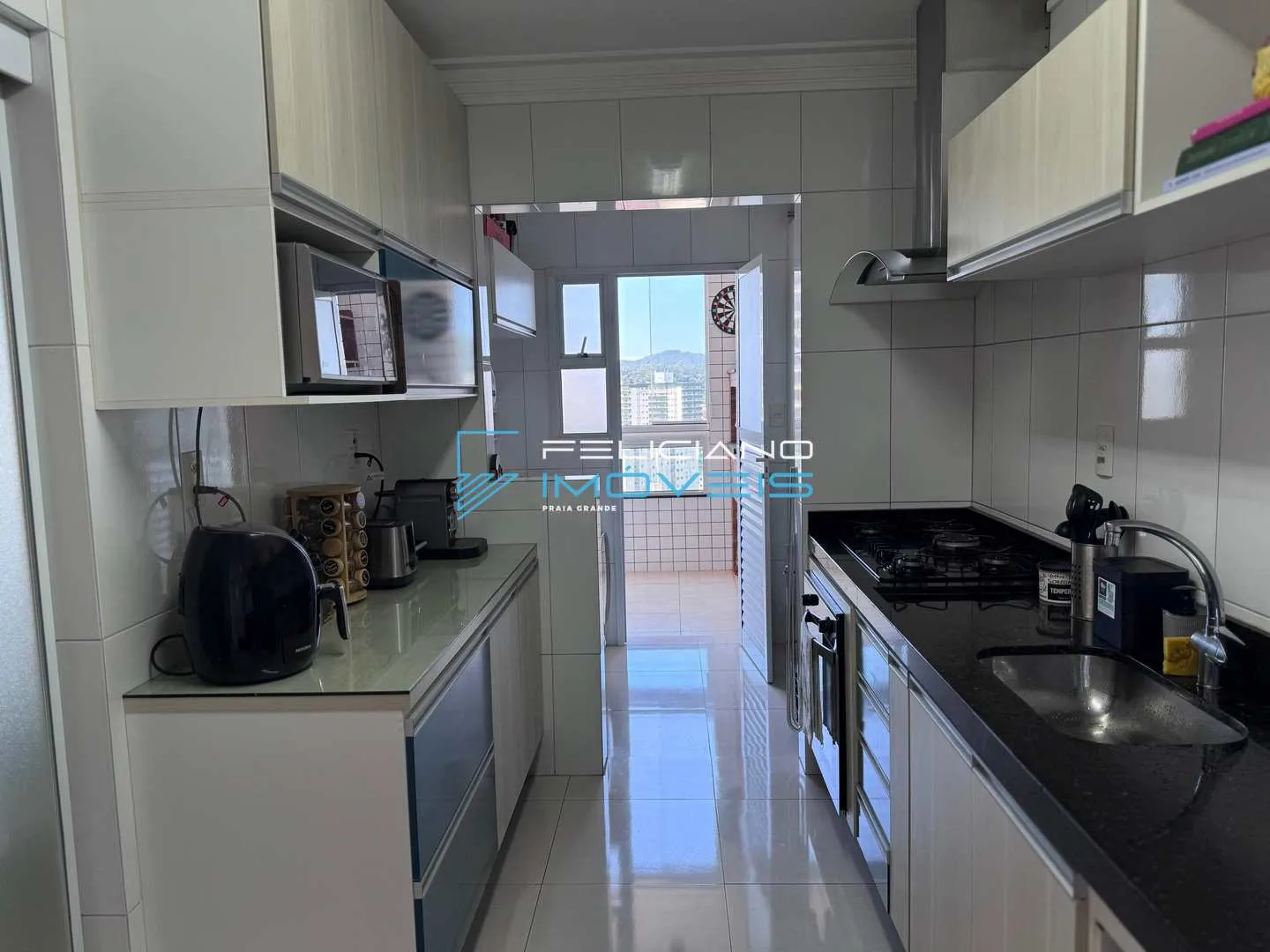 Imagem Apartamento com 2 quartos, Guilhermina, Praia Grande - R$ 745 mil, Cod: 6138