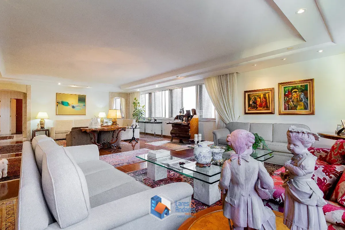 Imagem Apartamento para venda em Higienópolis com 4 quartos, sendo 2 suítes, 380m²