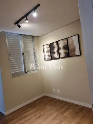 Imagem Flat disponível para venda no Twin Towers Ibirapuera, com 70m², 1 dormitório e 1 vaga de garagem