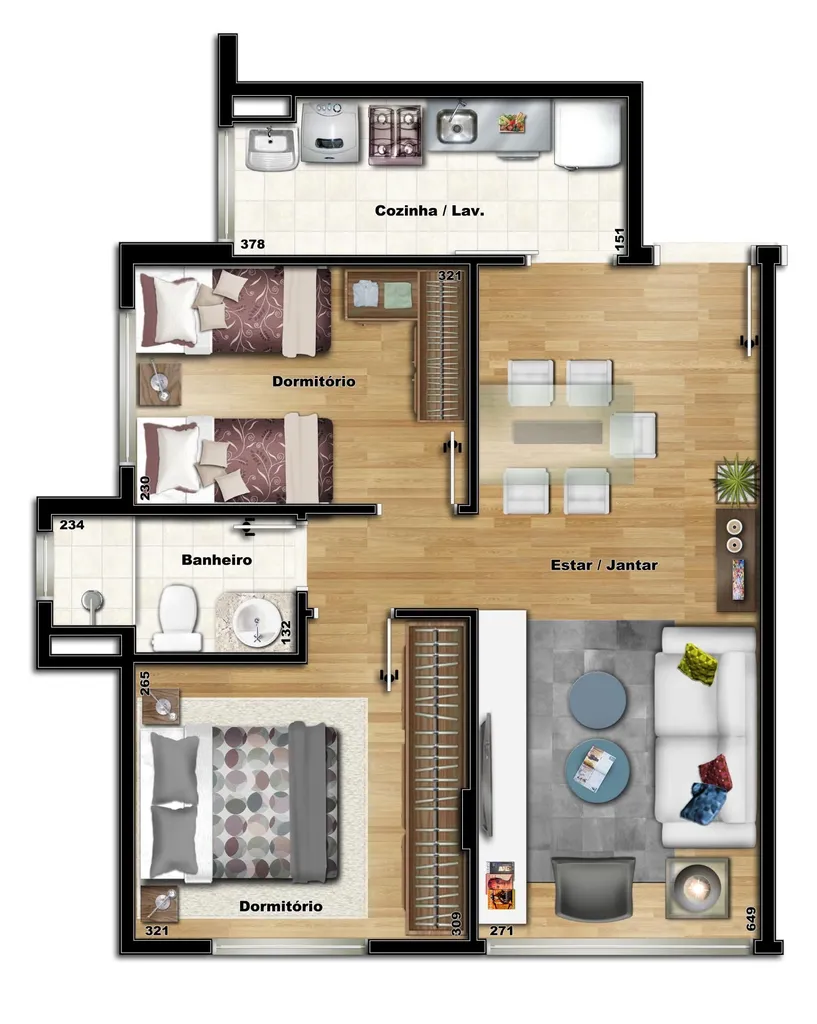 Imagem Apartamento em Vila São José