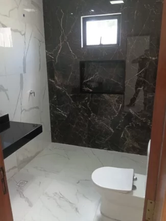 Imagem Casa nova térrea, no condomínio Quinta das Marinas , com 3 suítes sendo uma com closet , 4 vagas de garagem, pronta para ser financiada