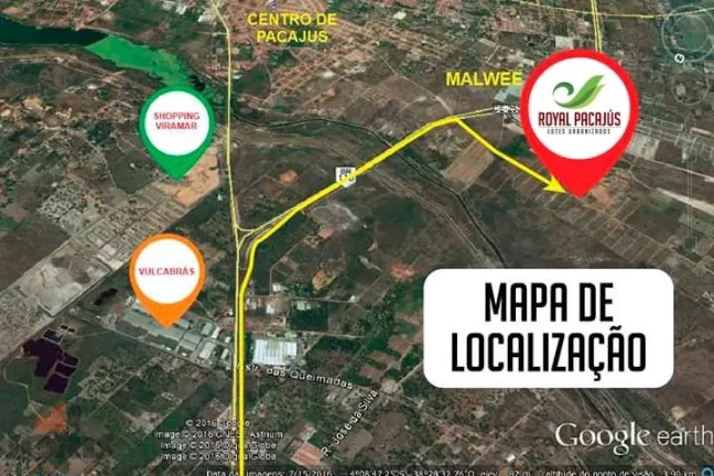 Imagem Terreno a Venda no bairro Centro - Pacajus, CE