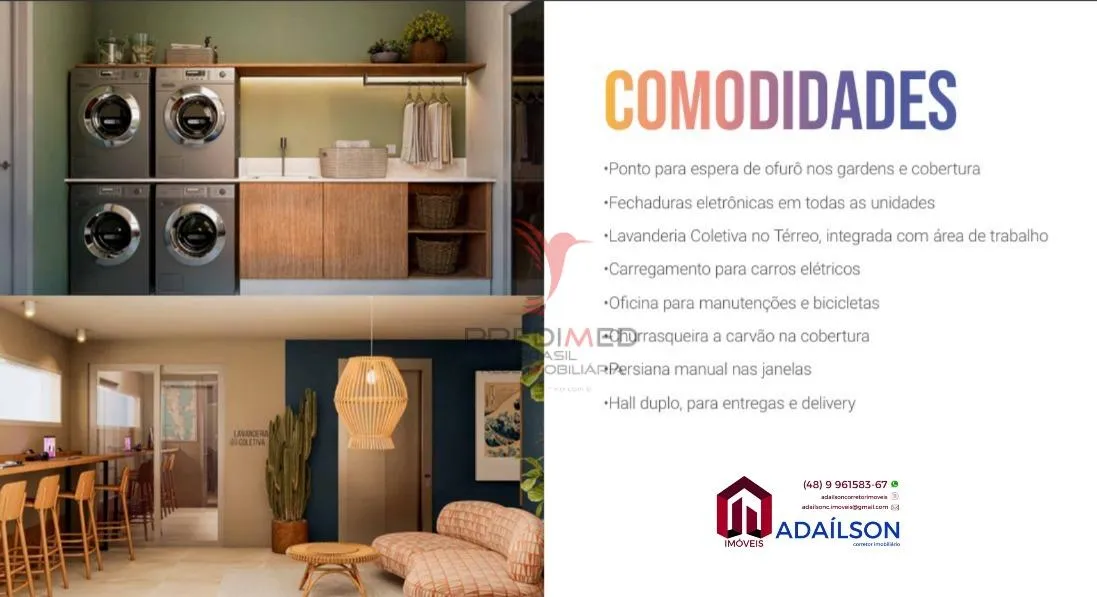 Imagem Unidades habitacionais do B7 Sunset Home Florianópolis SC Brasil