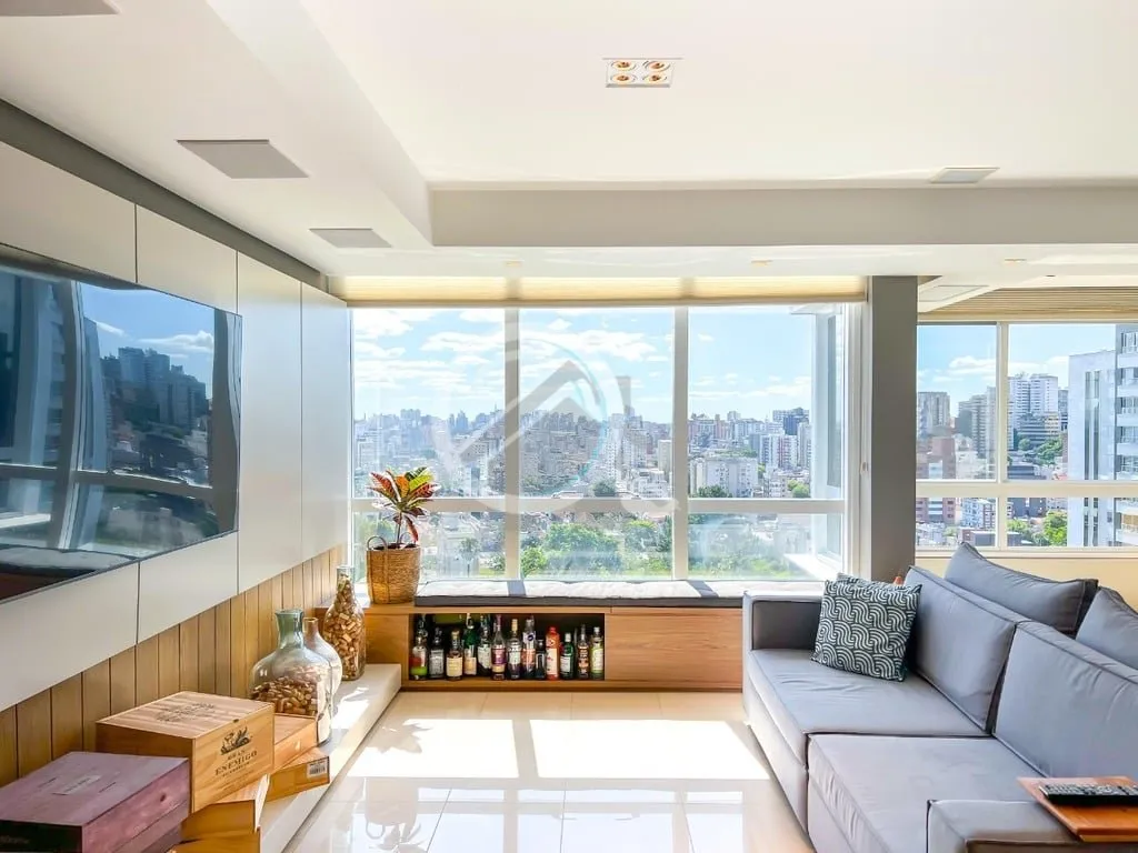 Imagem Apartamento semi mobiliado parte alta do bairro com vista! São 3 suítes todas com piso aquecidos (...