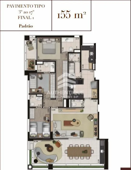Imagem Brunello - Mooca - Apartamento à venda no bairro Mooca - São Paulo/SP, Zona Leste