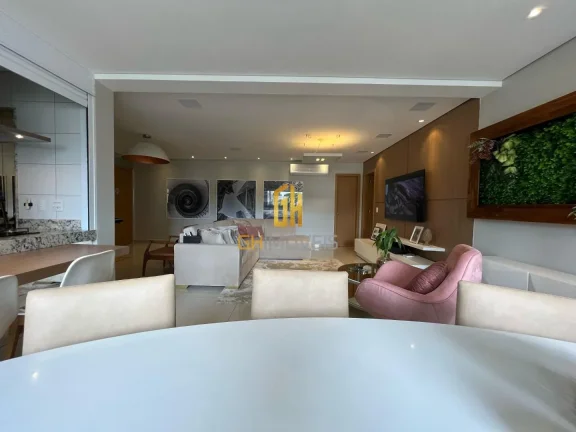 Imagem Apartamento com 3 quartos no Setor Marista, com 121m² de área privativa, o apartamento possui:- Sa...