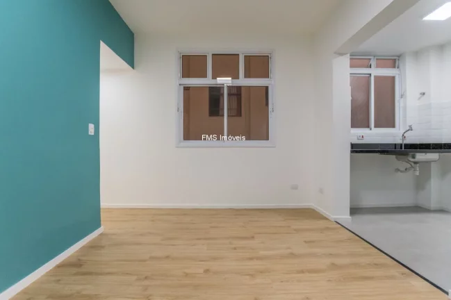 Imagem Apartamento moderno de 2 quartos à venda ou locação em Vila Buarque, São Paulo-SP: 1 sala, 2 banheiros, 57m² de área!