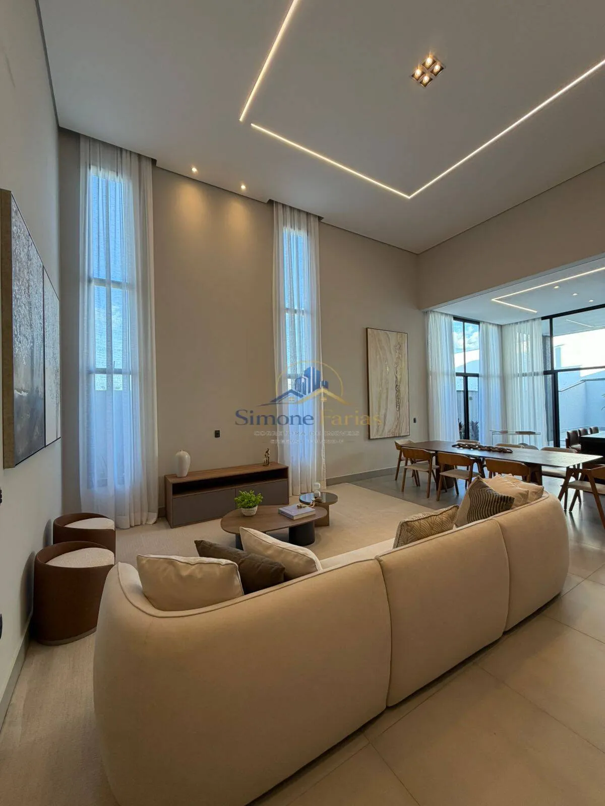 Foto do imóvel Casa térrea nova à venda no condomínio Alphaville Nova Esplanada 4 em Avenida Júlio Cassola