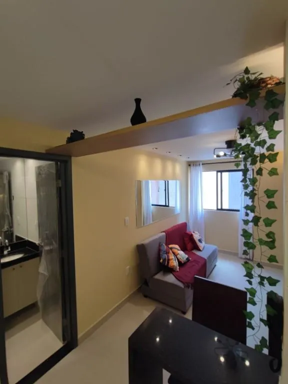 Imagem Apartamento com 1 dormitório, 30 m² - venda por R$ 389.989,00 ou aluguel por R$ 2.849,00/mês - Intermares - Cabedelo/PB