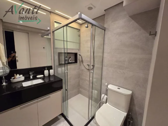 Imagem Apartamento à Venda no Boqueirão, Santos – Vista Mar, 1 Dorm, 2 Banheiros, 1 Vaga