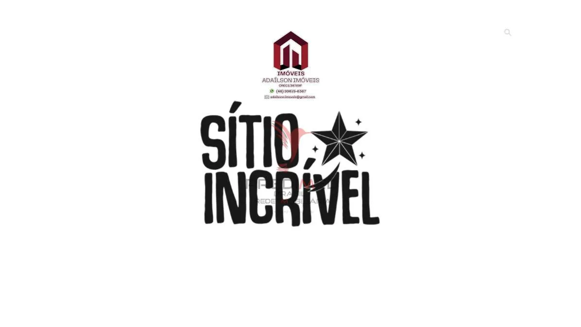 Imagem Sítio Espetacular e Incrível com 5.000m2