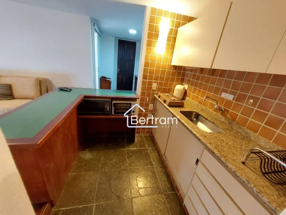 Imagem Apartamento com 1 dormitório para alugar, 32 m² por R$ 3.742,04/mês - Condomínio Porto Bracuhy - Angra dos Reis/RJ