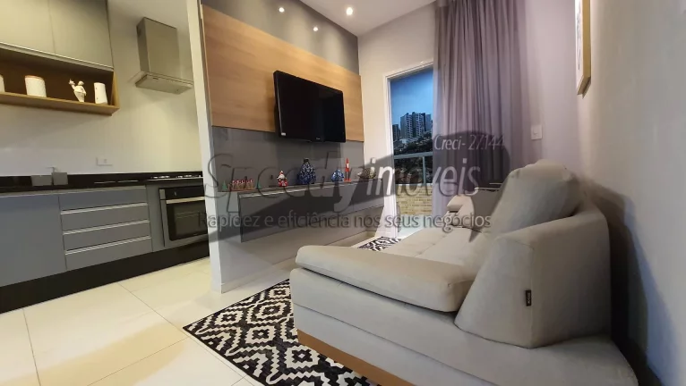 Foto do imóvel Apartamento em Praia Grande 2 dormitórios, bairro Boqueirão em Rua Cornélio Procópio