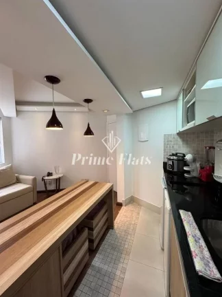Imagem Flat disponível para venda no Condomínio Palazzo Gritti, com 46m², 1 dormitório e 1 vaga de garagem
