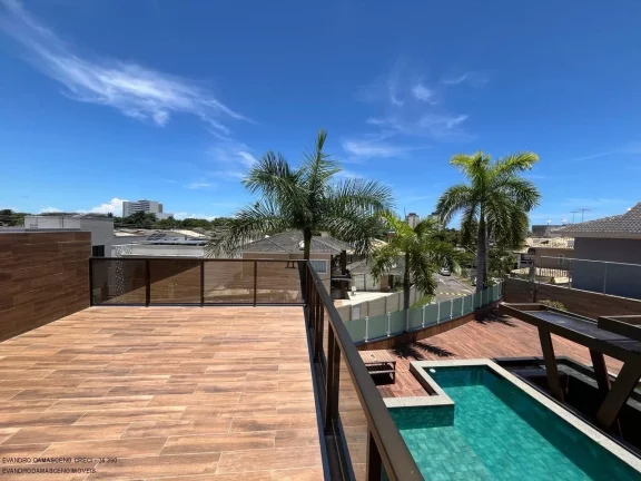 Imagem Casa de luxo em condomínio no Portão: 5 quartos, 5 suítes, 3 salas, 2 banheiros, 6 vagas, 1.500m² em Lauro de Freitas-BA