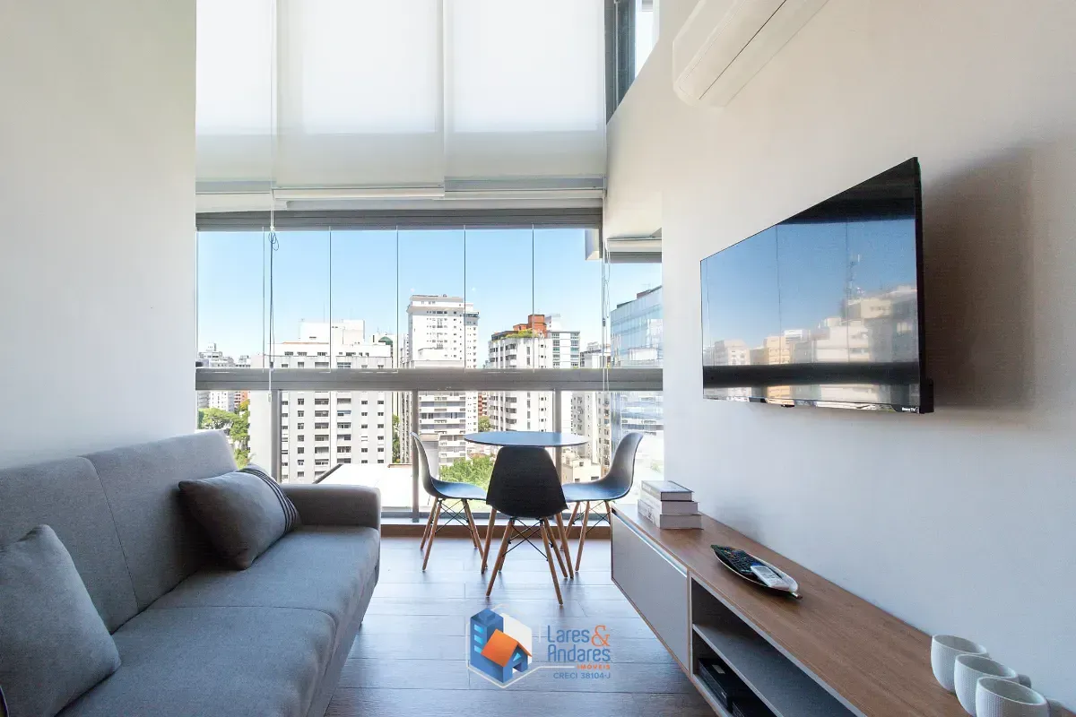 Foto do imóvel Duplex para venda em Pinheiros com 2 quartos, sendo 1 suíte, 64m² em Rua Oscar Freire