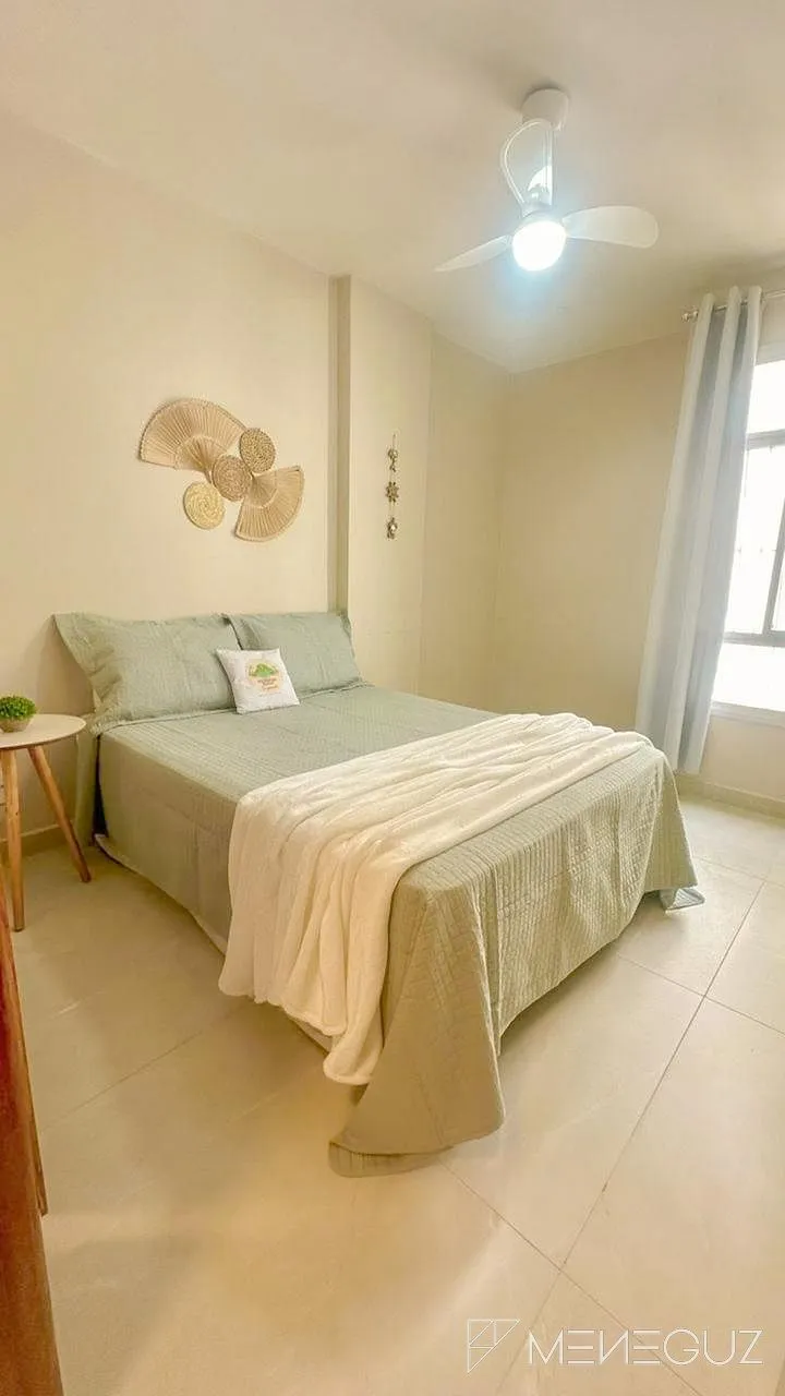 Imagem Apartamento 2 quartos, finamente mobiliado a uma quadra do mar