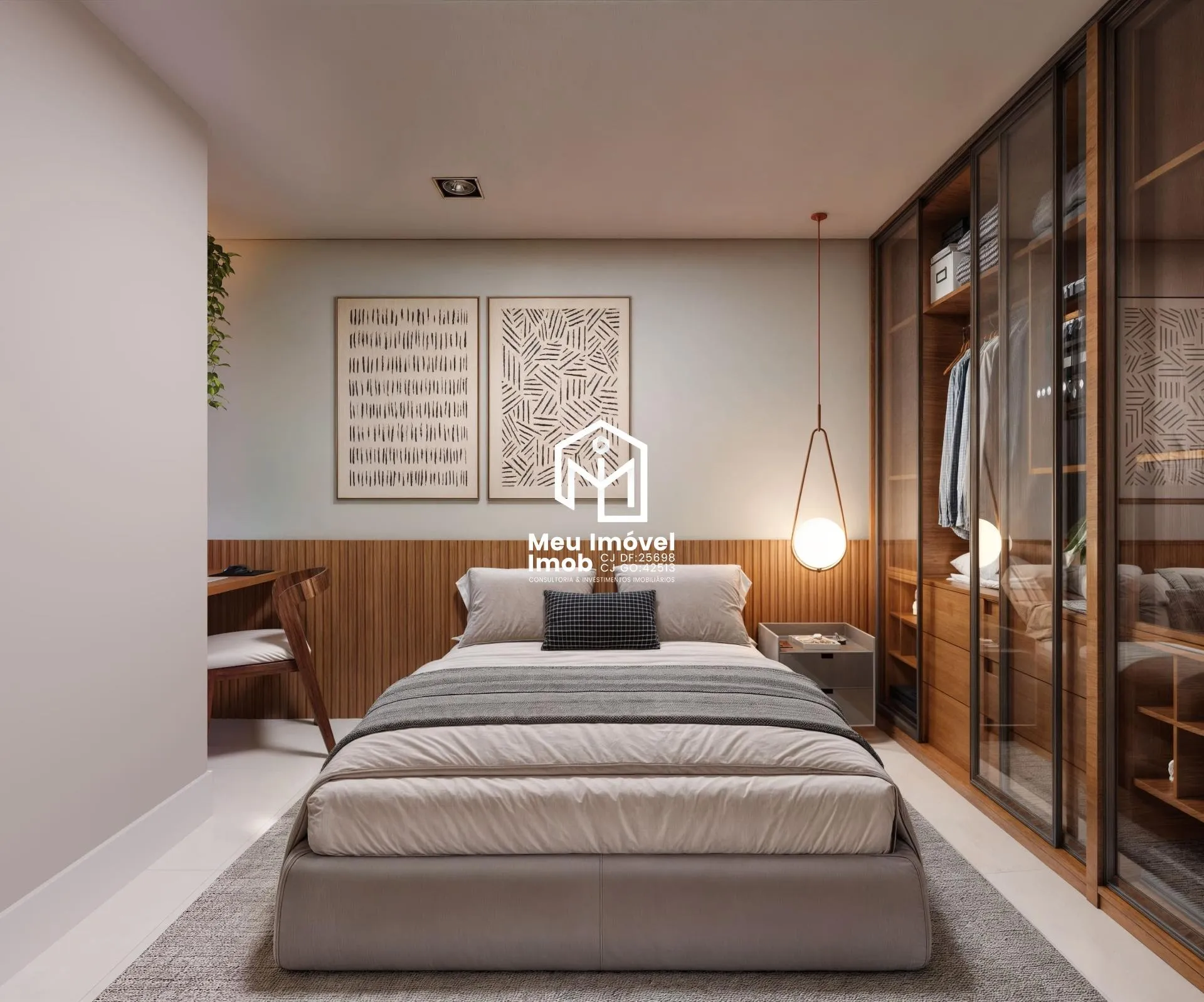 Imagem Apartamento 3 Quartos 1 Suíte 1 Vaga 63m² Guará/DF