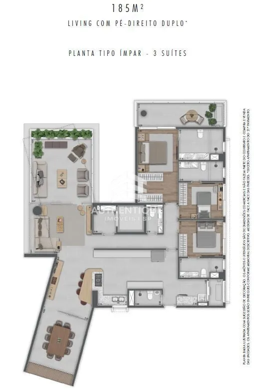 Imagem TUMIARU 120 IBIRAPUERA - Apartamento à venda no bairro Paraíso - São Paulo/SP, Zona Sul