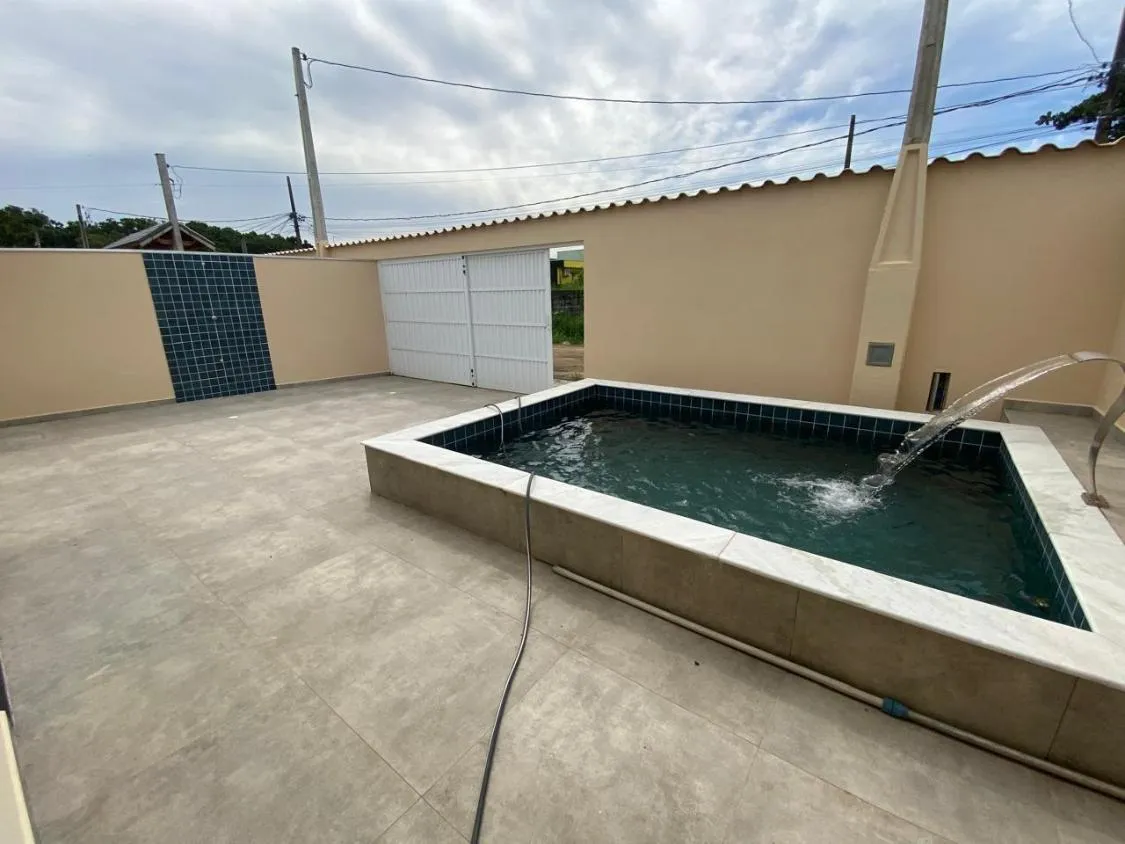 Imagem CASA NOVA COM PISCINA E ACEITA FINANCIAMENTO BANCÁRIO NO CIBRATEL II EM ITANHAÉM