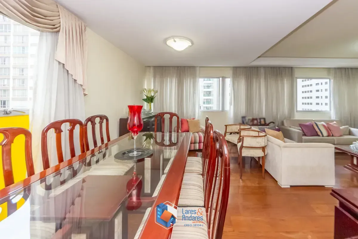 Imagem Apartamento para venda em Paraíso com 3 quartos, sendo 1 suíte, 167m²