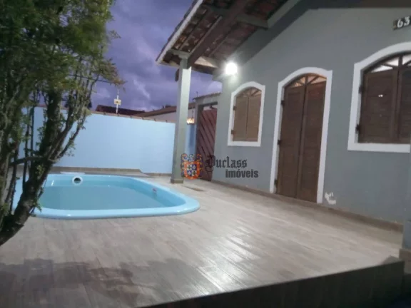 Foto do imóvel Casa com 3 dormitórios à venda, 117 m² por R$ 530.000 - Parque Balneário Oásis - Peruíbe/SP