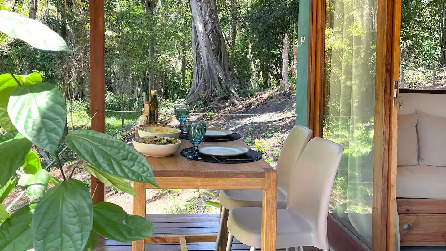 Imagem Casas para locação de temporada na ilha de Boipeba próxima do mar