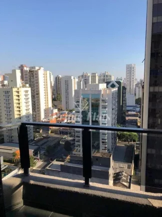 Imagem Flat disponível para venda no Place Vendome Flat Service em Moema, com 42m², 1 dormitório e 1 vaga