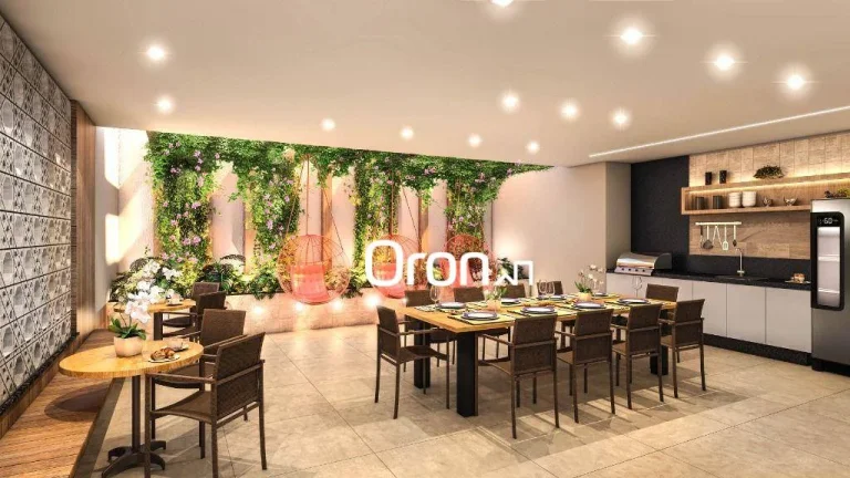 Imagem Apartamento mobiliado com 3 dormitórios à venda, 137 m² por R$ 1.620.000 - Setor Marista - Goiânia/GO