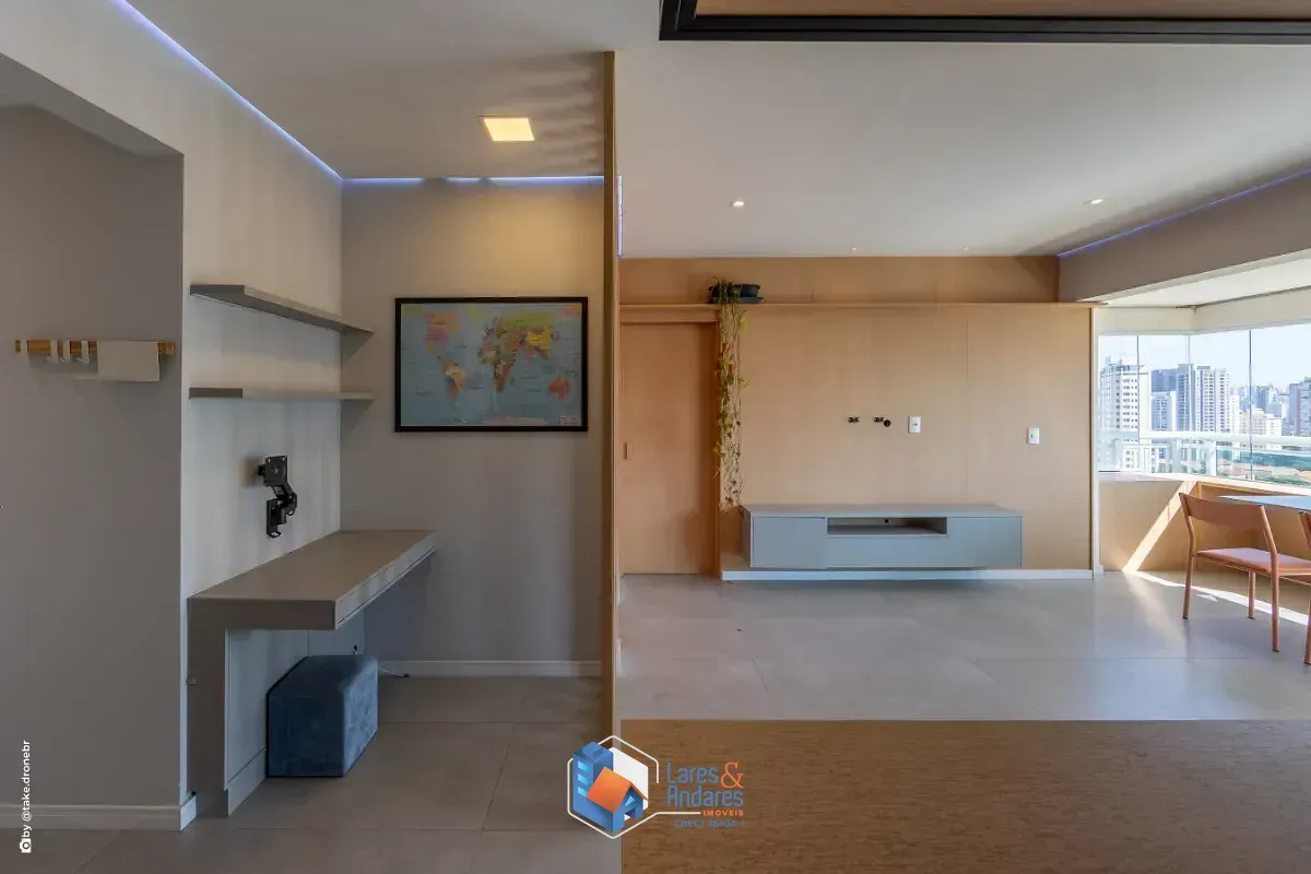 Imagem Apartamento para venda em Campo Belo com 1 quarto, sendo 1 suíte, 60m²
