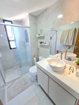Imagem Apartamento com tres suites varandão gourmet com vista mar a venda na Colina A em Patamares