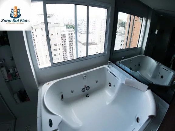 Imagem Cobertura Duplex Impecável à Venda Em Moema Com 4 Suítes e 3 Vagas
